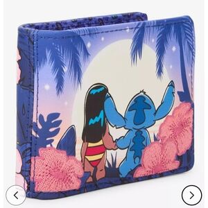 Loungefly Stitch Sunset Wallet NWT